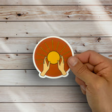 Load image into Gallery viewer, Sun Hands Sticker (G13)
