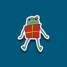 Load image into Gallery viewer, Gift Frog Sticker (R18)
