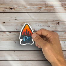 Load image into Gallery viewer, Utah Arrowhead Sticker (H9)
