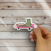Load image into Gallery viewer, Nice Ride Frog Sticker (P13)

