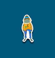 Load image into Gallery viewer, Scarecrow Frog Sticker (Q18)
