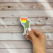 Load image into Gallery viewer, Pride Frog Sticker (M15)
