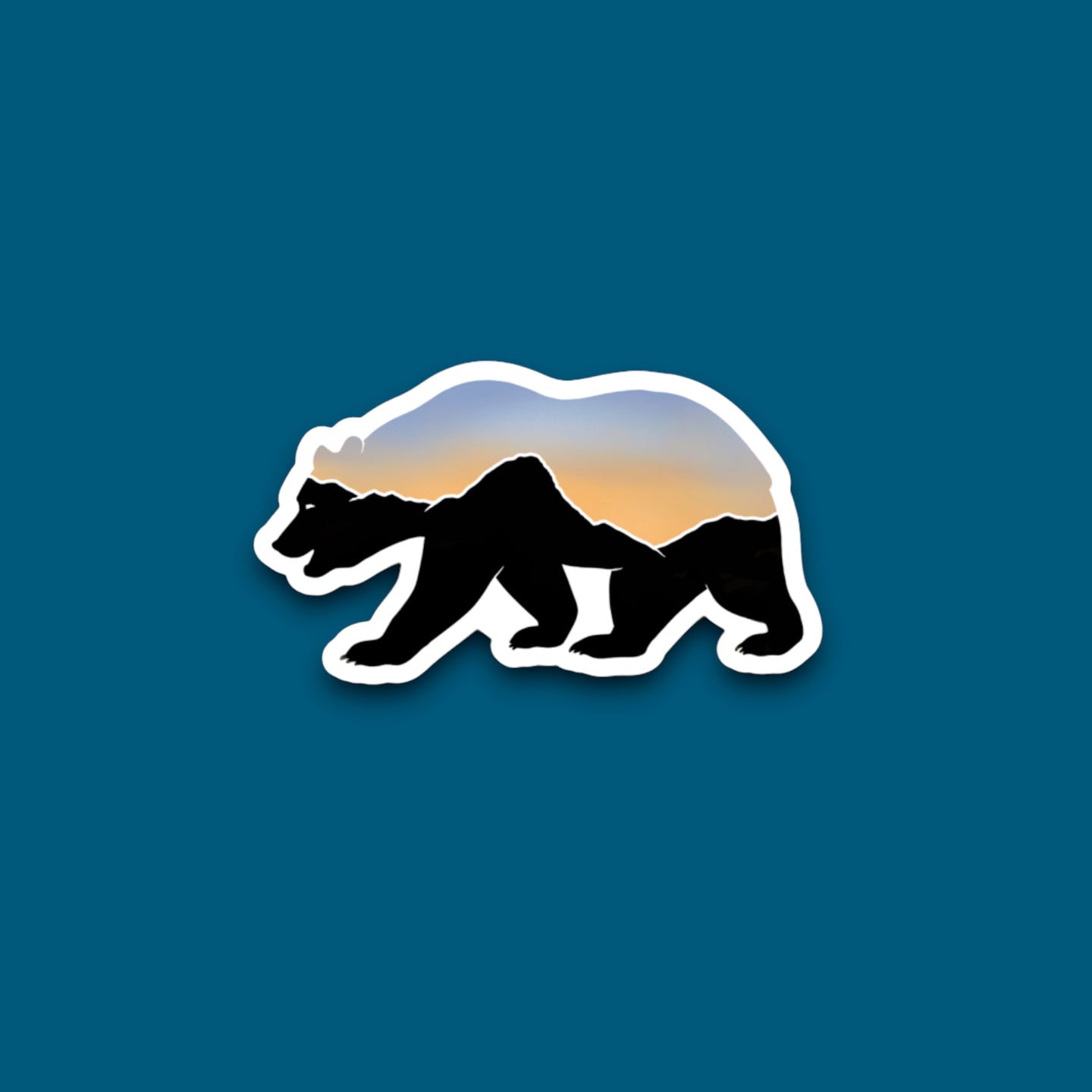 Grizzly Bear Glacier National Park Sticker (M2)
