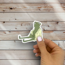Load image into Gallery viewer, Tripping Frog Sticker (N12)
