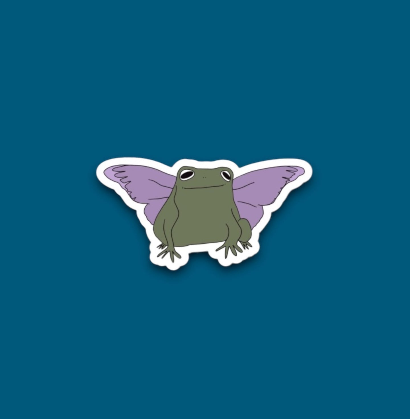 Fairy Frog Sticker (N16)