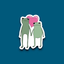 Load image into Gallery viewer, Soulmate Frogs Sticker
