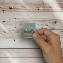 Load image into Gallery viewer, Tetons, Wyoming- Poster Sticker
