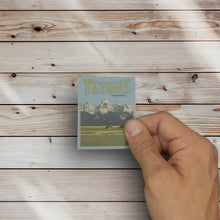 Load image into Gallery viewer, Tetons, Wyoming- Poster Sticker
