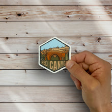 Load image into Gallery viewer, Red Canyon, Dixie National Forest, Utah- Hexagon Sticker
