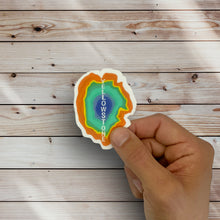 Load image into Gallery viewer, Grand Prismatic Spring, Yellowstone Vinyl Sticker
