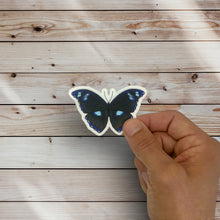 Load image into Gallery viewer, Blue Moon Butterfly Sticker (E12)
