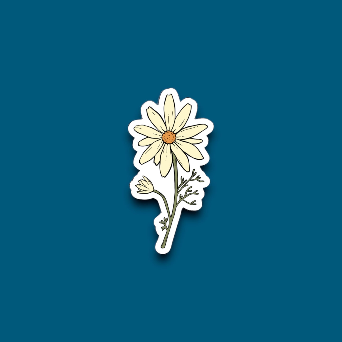Daisy Flower sticker