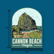 Load image into Gallery viewer, Cannon Beach Oregon Arch Sticker
