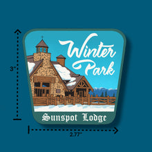 Load image into Gallery viewer, Winter Park Sunspot Lodge Sticker
