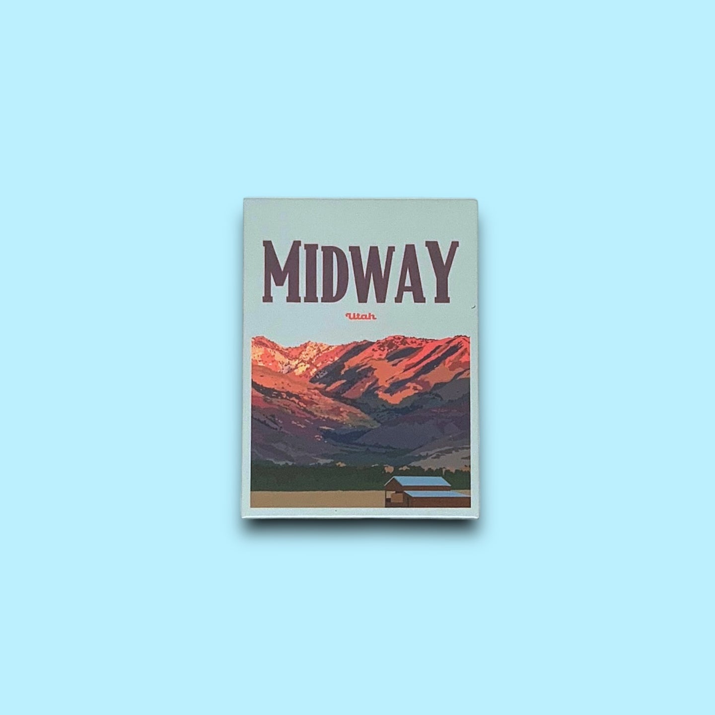 Midway, Utah Fridge Magnet
