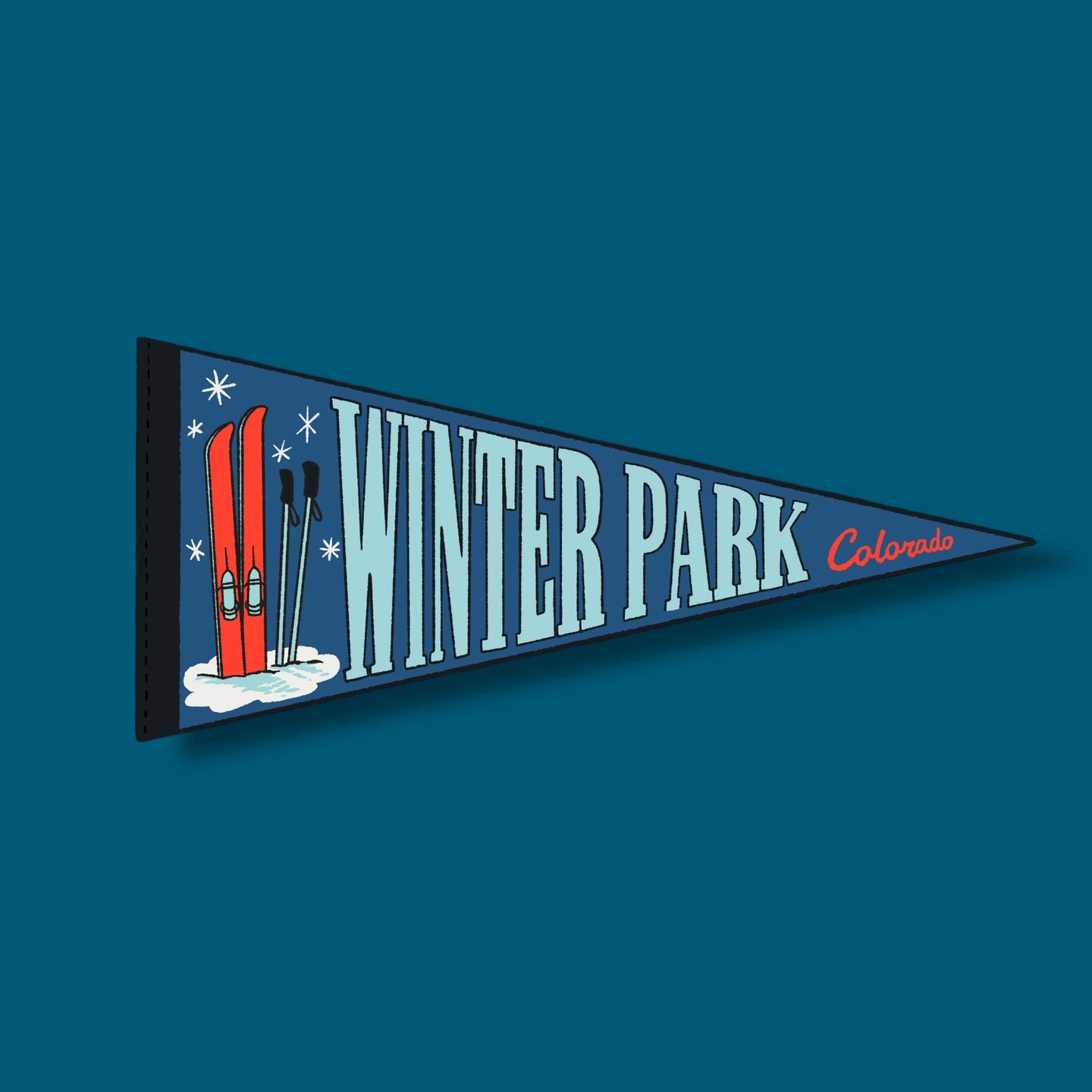 Winter Park Pennant Sticker