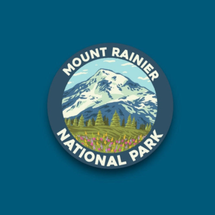 Mount Rainier National Park Sticker