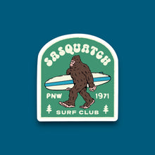 Load image into Gallery viewer, Sasquatch Surf Club Sticker
