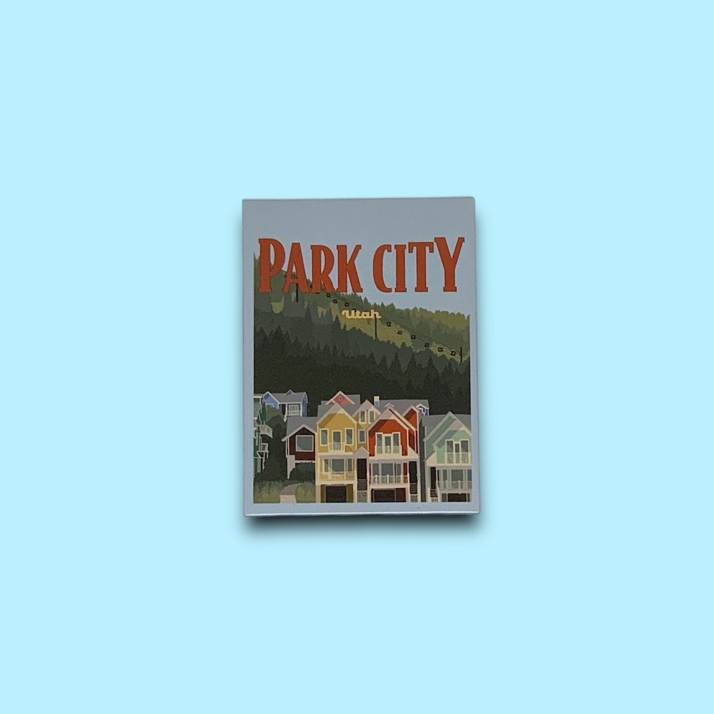Park City, Historic Main Street, Utah Fridge Magnet