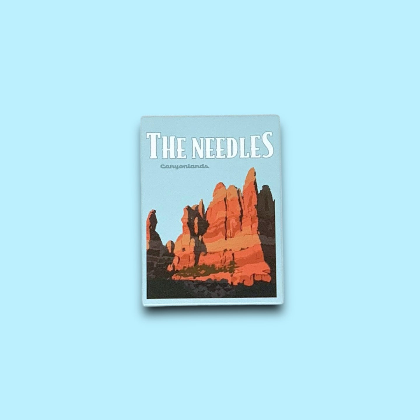 The Needles, Canyonlands, Utah Fridge Magnet
