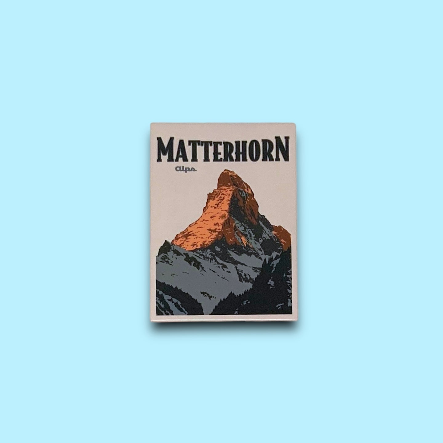 Matterhorn, Alps Fridge Magnet