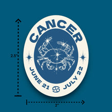 Load image into Gallery viewer, Cancer Zodiac Sticker
