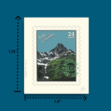 Load image into Gallery viewer, North Cascades Washington Stamp Stickero
