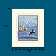 Load image into Gallery viewer, Kenai Fjords Alaska Stamp Stickers
