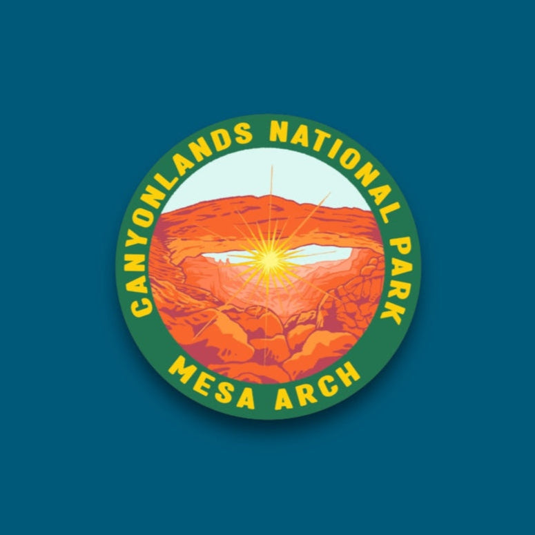 Canyonlands Mesa Arch Sticker