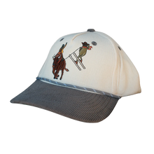 Load image into Gallery viewer, Skijoring Frogs Corduroy Hat
