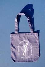 Load image into Gallery viewer, Ski Club Tote Blue
