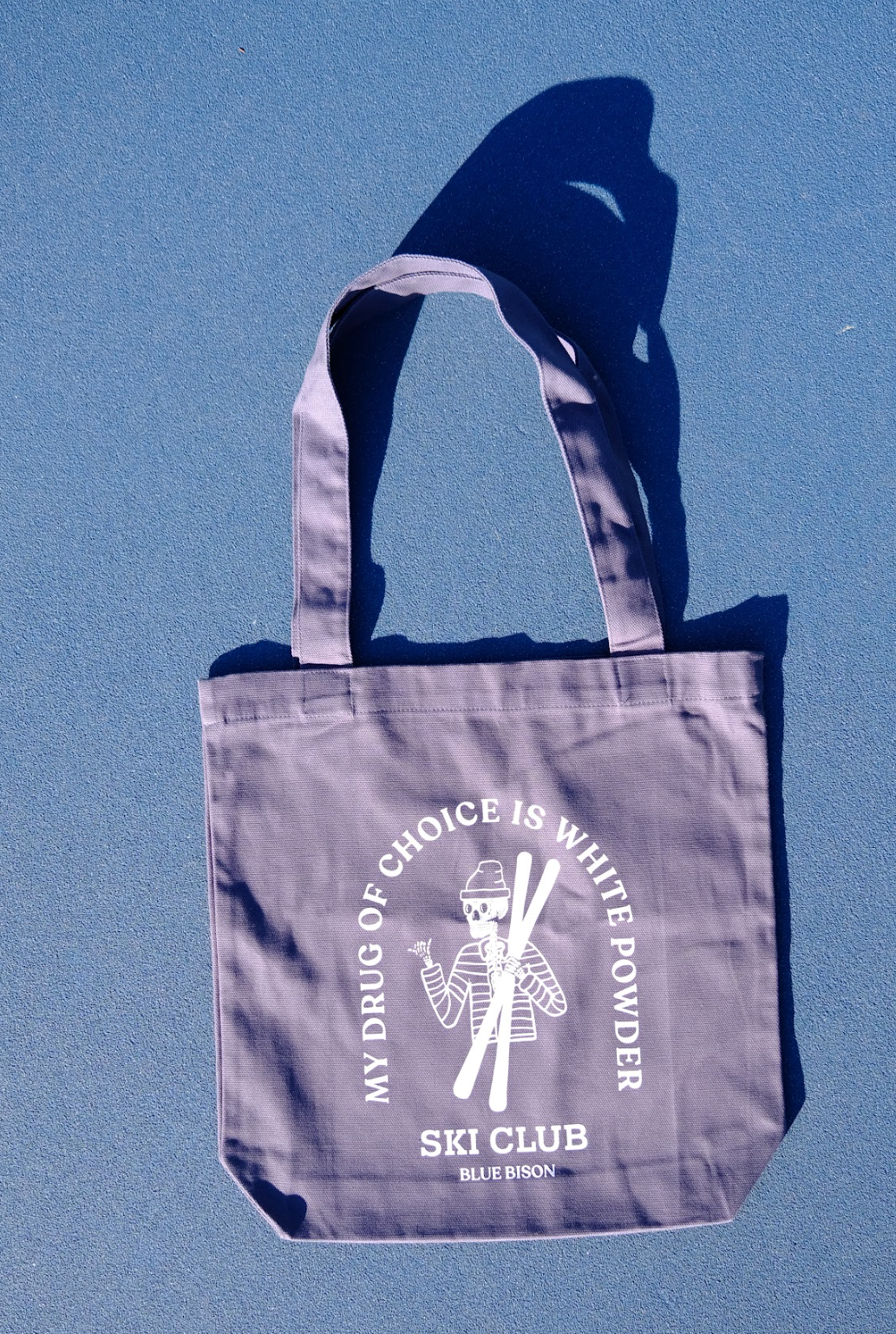 Ski Club Tote Blue