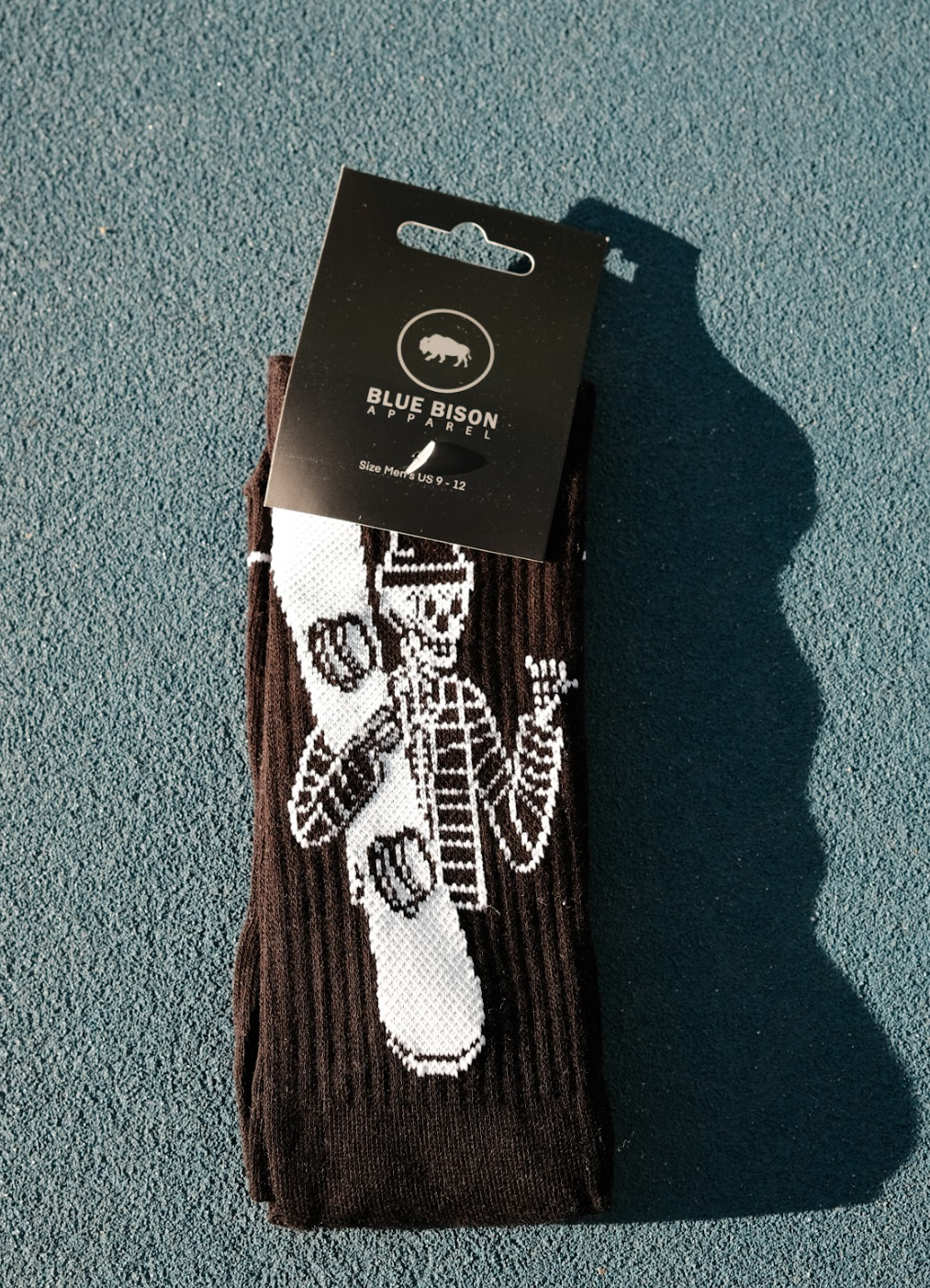 Board Club, Crew Socks, Black