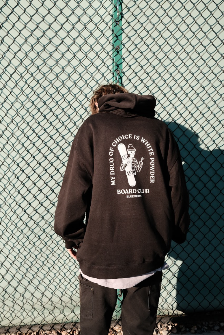 Board Club Hoodie, Black