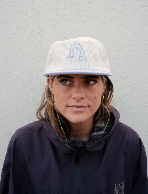 Arches Corduroy Hat- Purple