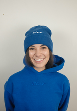 Load image into Gallery viewer, &quot;Blue&quot; Cuff Beanie, Blue
