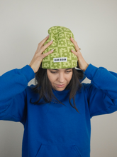 Load image into Gallery viewer, Flowers Beanie, Green
