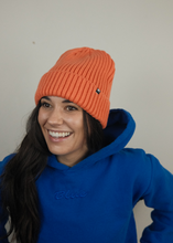 Load image into Gallery viewer, Ribbed Knit Beanie, Salmon
