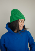 Load image into Gallery viewer, Ribbed Knit Beanie, Green
