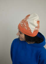 Load image into Gallery viewer, Mountain Peaks Skull Cap Beanie, Orange
