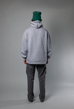 Load image into Gallery viewer, Just Happy To Be Here Grey Hoodie
