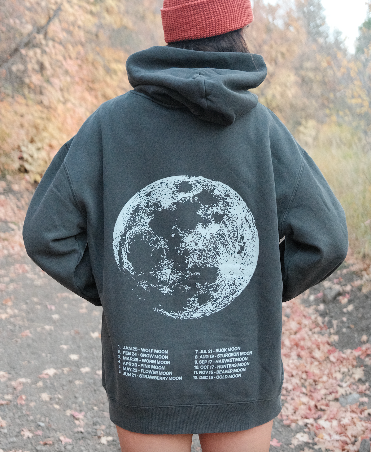 トップス OVER BIO HOODIE JOSE MOON Big Fan of The Moon Hoodie – Blue Bison Apparel