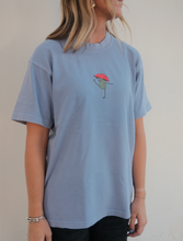 Load image into Gallery viewer, Dancing Frog With Mushroom Hat Tee
