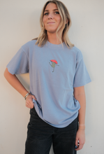 Load image into Gallery viewer, Dancing Frog With Mushroom Hat Tee
