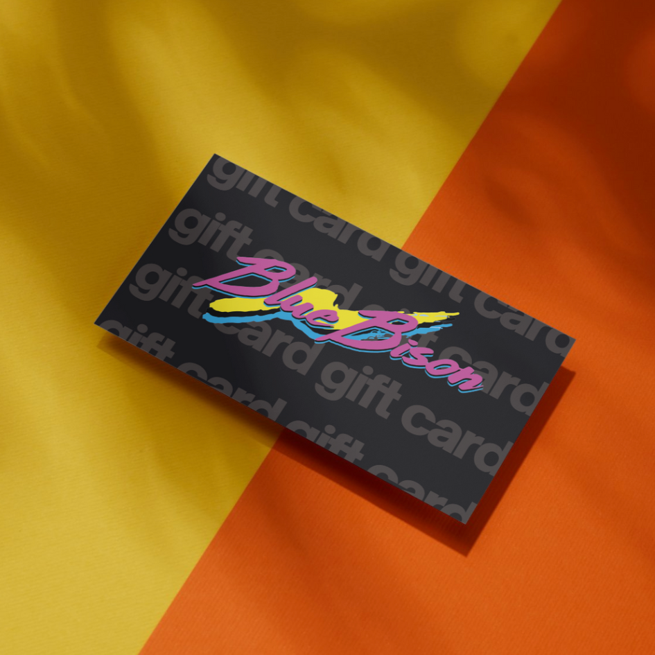 Blue Bison Apparel - Gift Card