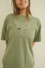 Load image into Gallery viewer, Oktoberfest Frogs Tee - Green
