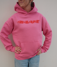 Load image into Gallery viewer, BLUE Flame Hoodie - Pink

