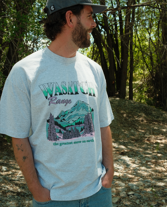 Wasatch Tee in Gray