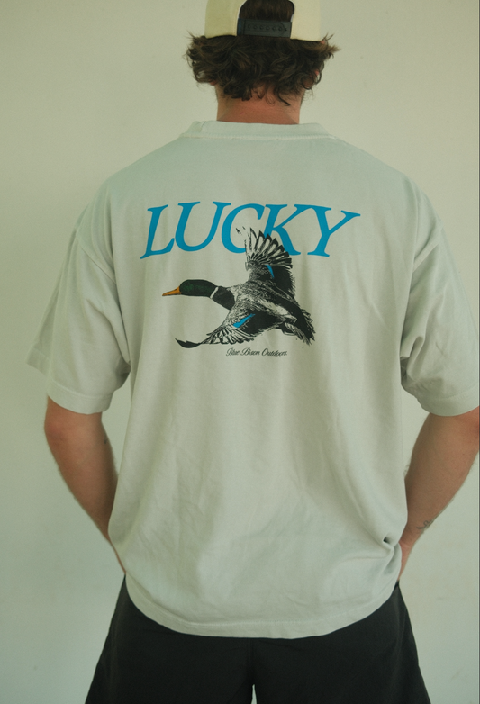 Lucky Duck Tee in Cream