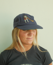 Load image into Gallery viewer, Swiss Frog Hat - Navy
